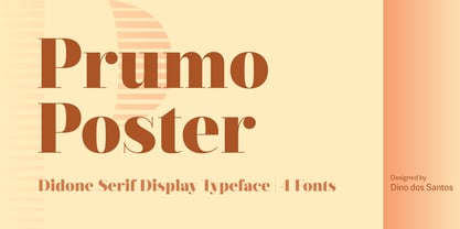 Prumo Poster Font Poster 1